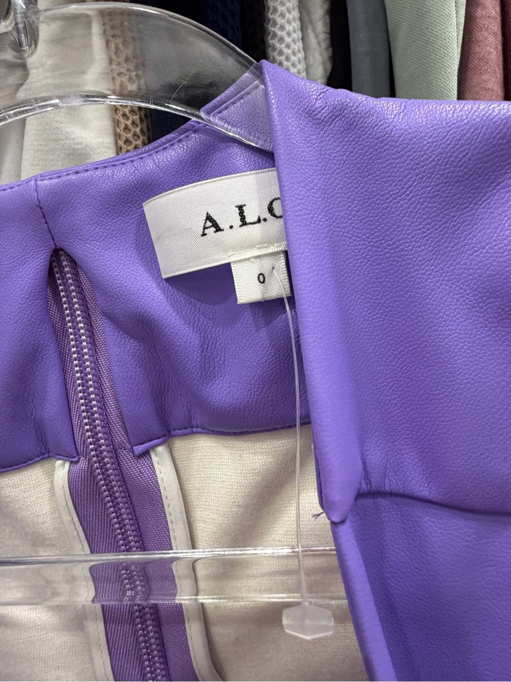 A.L.C. Lexi Coated Cut-Out Minidress - Picture 4 of 5